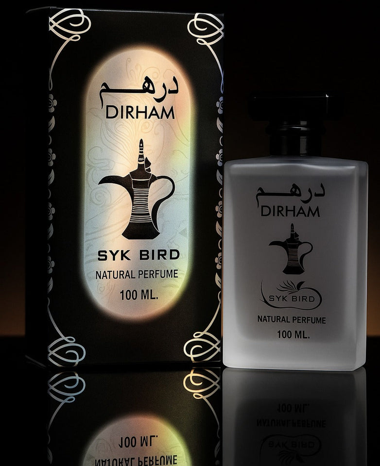 Dirham Perfume Golden – Long-lasting | Natural Perfume For Unisex | Fragrance For Men – 100 Ml